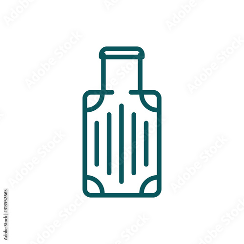 Isolated bag icon vector design