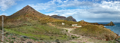 Cabo de Gata panoramic view