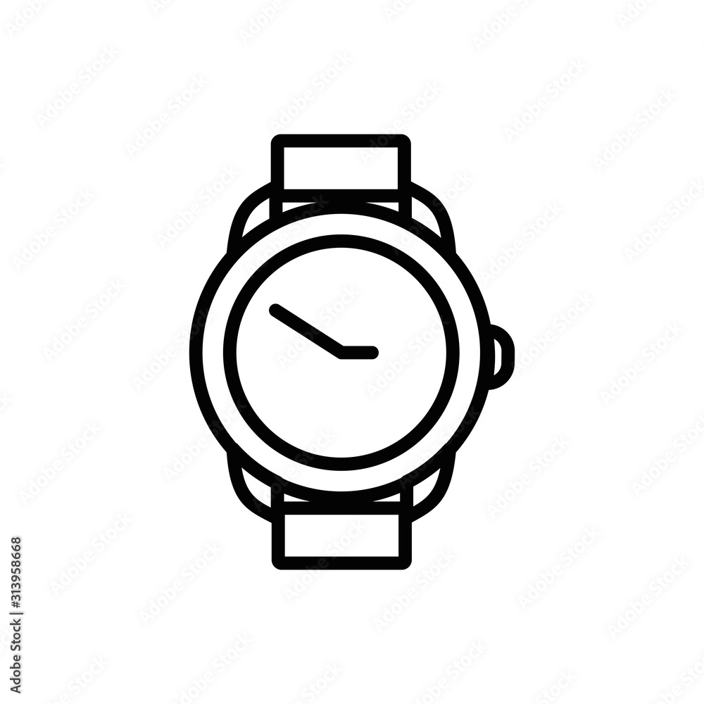 Isolated watch instrument vector design Isolated watch instrument vector design