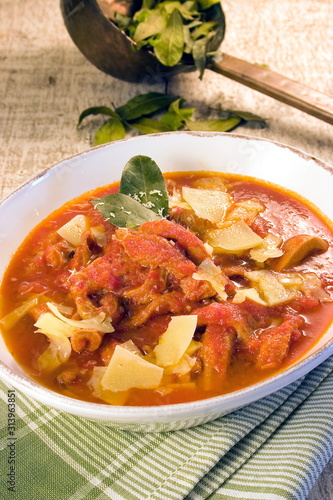 Dobradinha, classic dish of Brazilian cuisine photo