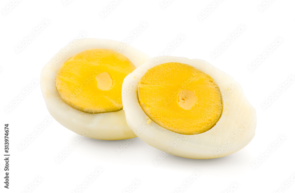 boiled egg an isolated on white background boiled egg an isolated on white background