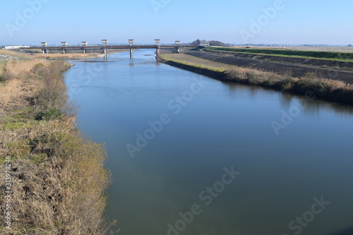 Wallpaper Mural 小貝川（こかいがわ）／ 茨城県取手市内 Torontodigital.ca