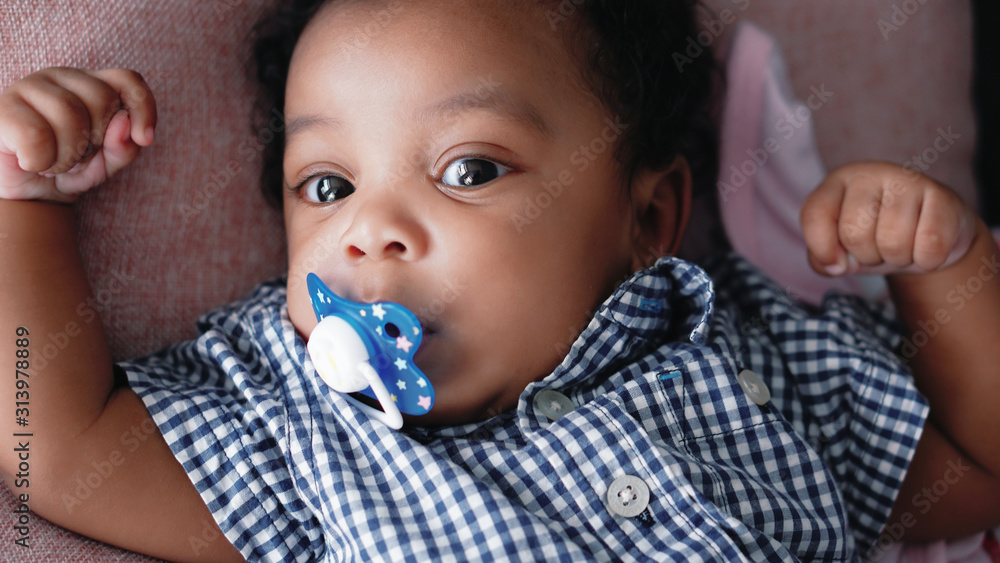 portrait of african american baby girl portrait of african american baby girl
