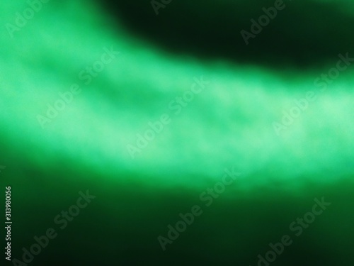 Curve light green on dark background