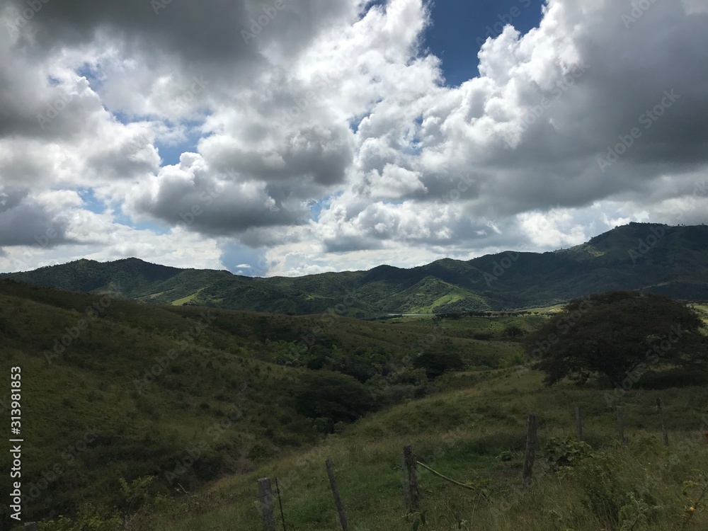 Fototapeta premium montañas naturales