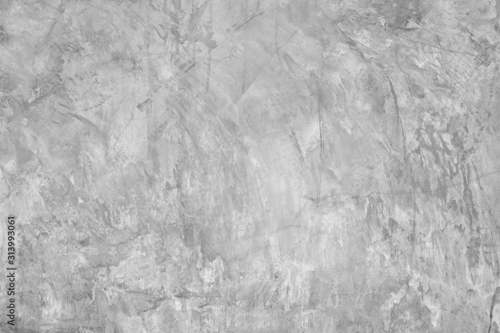 Naklejka premium Modern bright with black and white distress concrete texture of architecture building structure for background with vintage tone.