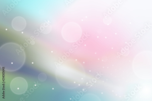 the ligth bokeh on color abstract background photo