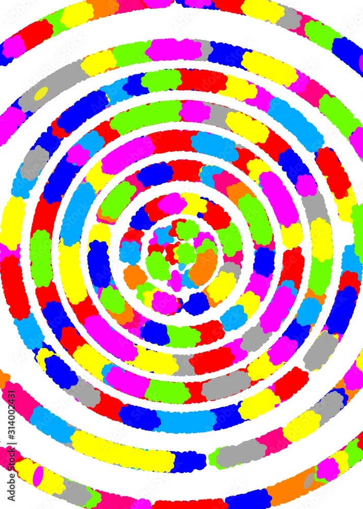 abstract colorful background with circles -Lilleaker abstract colorful background with circles -Lilleaker