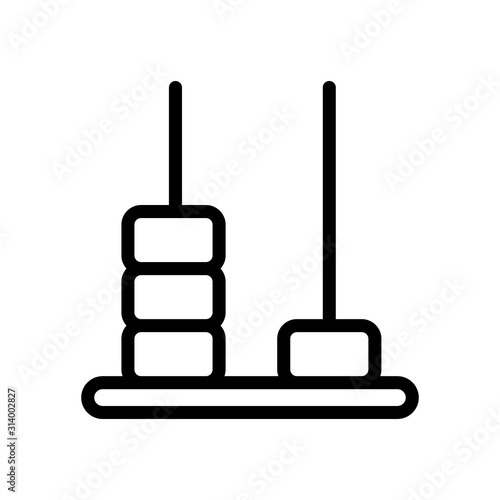 Baby Beads icon Illustration Design