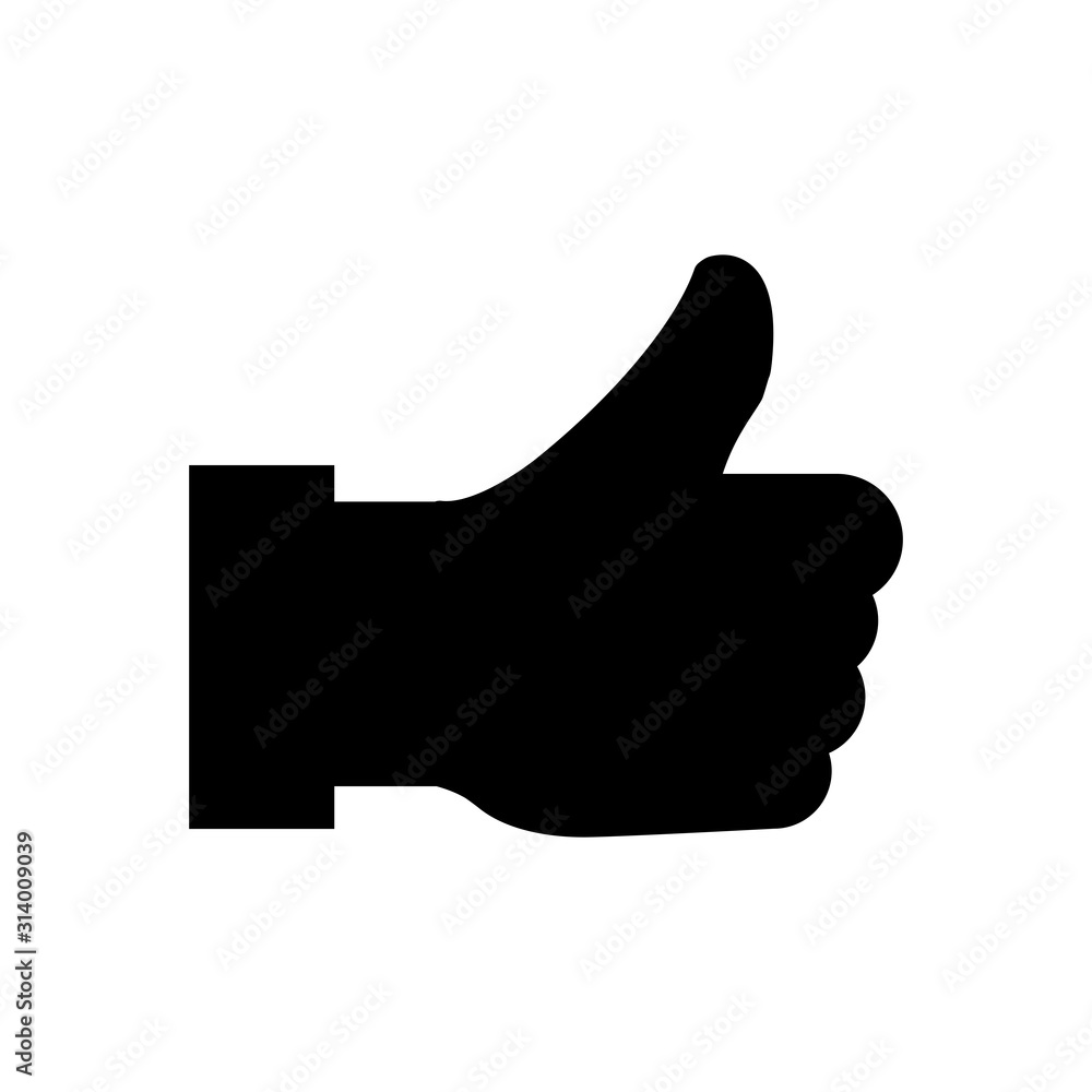 Like Icon in trendy flat style isolated on white background. Like symbol for your web site design, logo, app, UI. Vector illustration, EPS10. Like Icon in trendy flat style isolated on white background. Like symbol for your web site design, logo, app, UI. Vector illustration, EPS10.