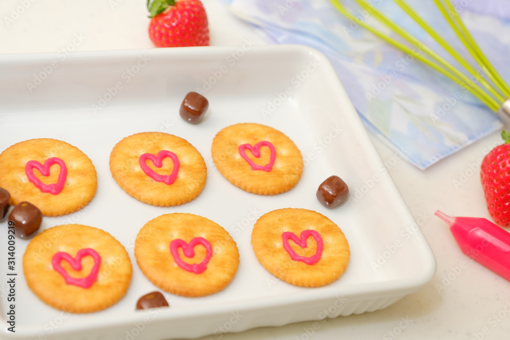 【写真素材】お菓子作り 趣味 手作り ハート 誕生日 バレンタイン 【写真素材】お菓子作り 趣味 手作り ハート 誕生日 バレンタイン
