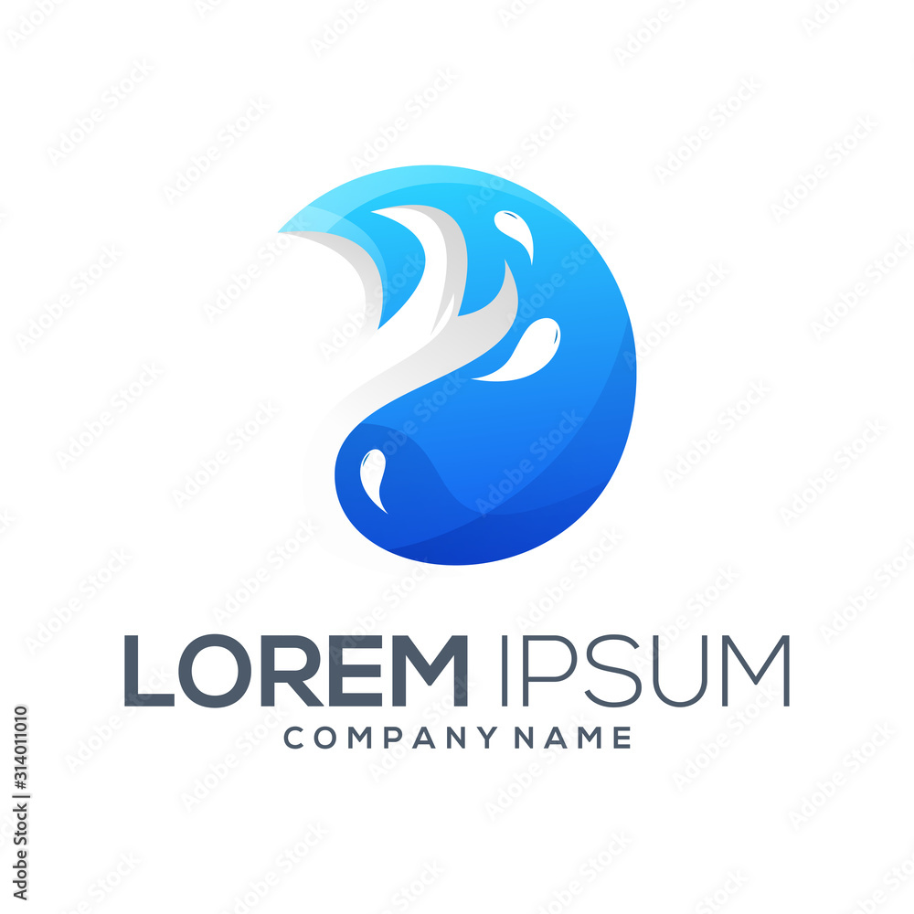 waves logo design vector abstract waves logo design vector abstract