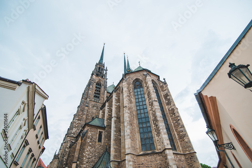 saint peter and paul cathedral church close up