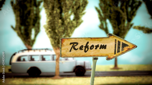 Street Sign to Reform