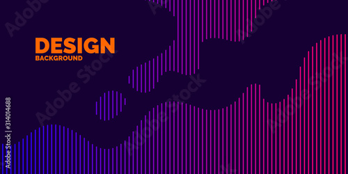 Abstract background. Composition of amorphous forms and lines.