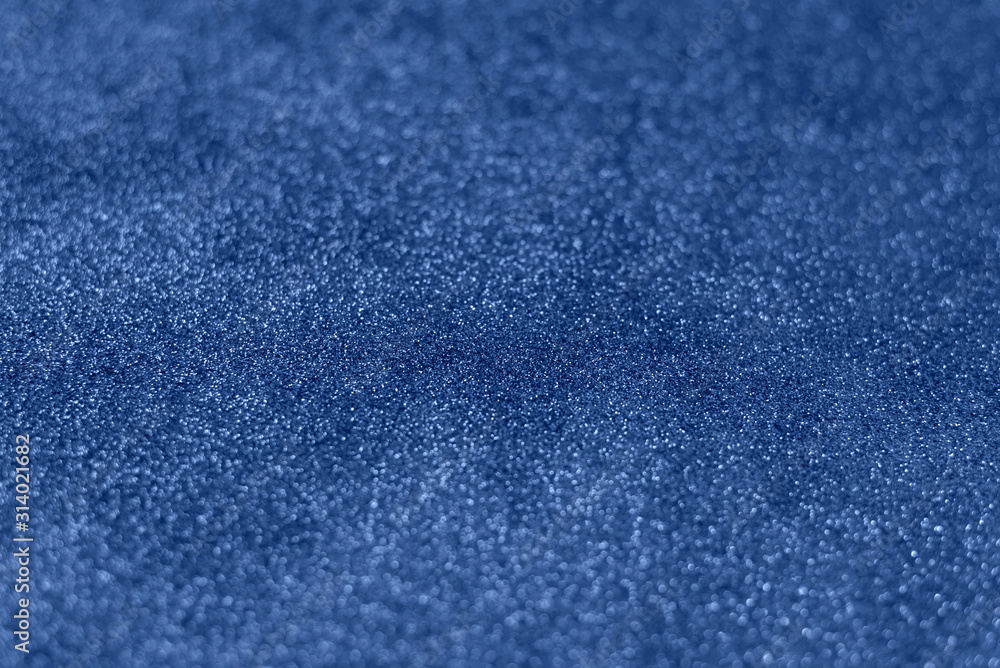 Banner. Color of the Year 2020. Christmas dark classic blue background for Happy New Year greeting card. Copy space for text. Defocused. Banner. Color of the Year 2020. Christmas dark classic blue background for Happy New Year greeting card. Copy space for text. Defocused.