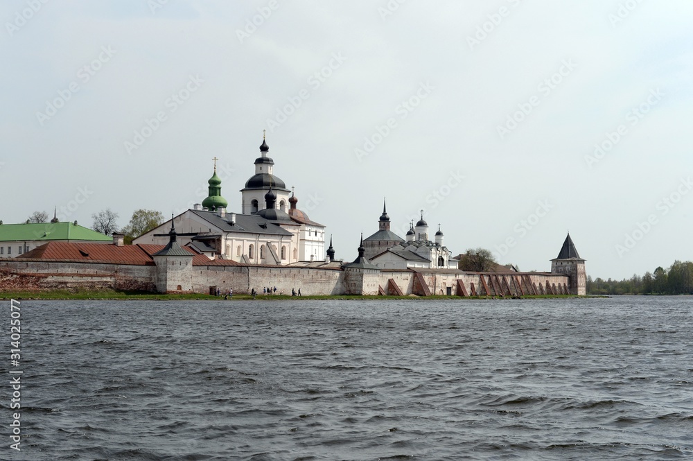  View of the Kirillo-Belozersky monastery from Siversky lake