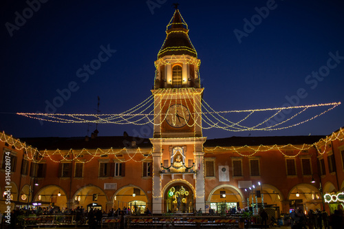 Sassuolo historic city center of modena emilia photo