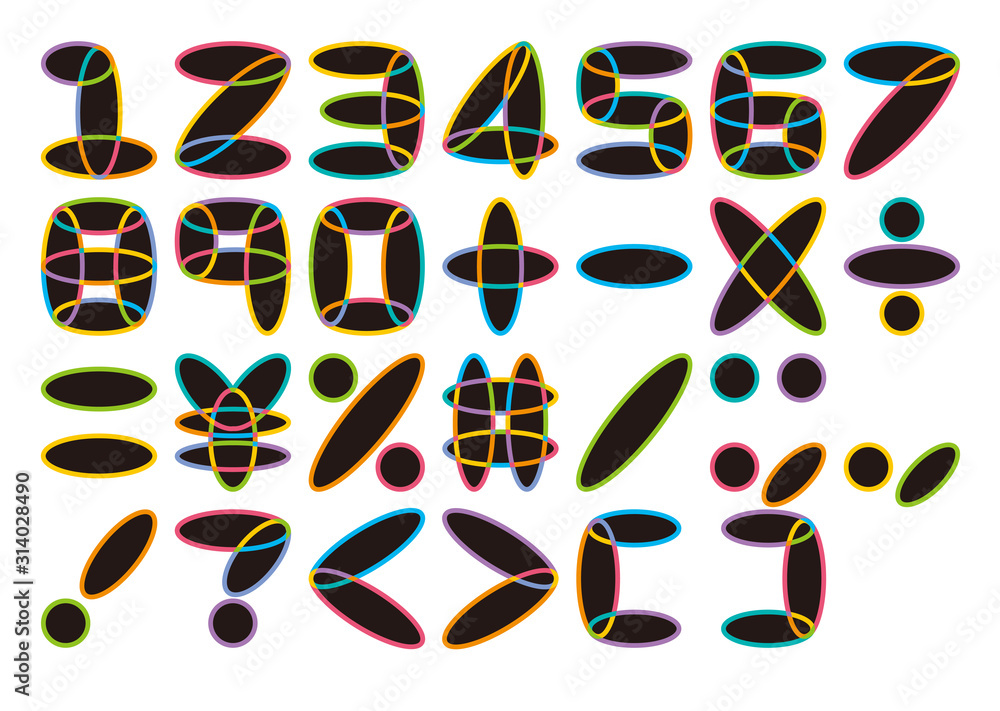 数字・記号 数字・記号