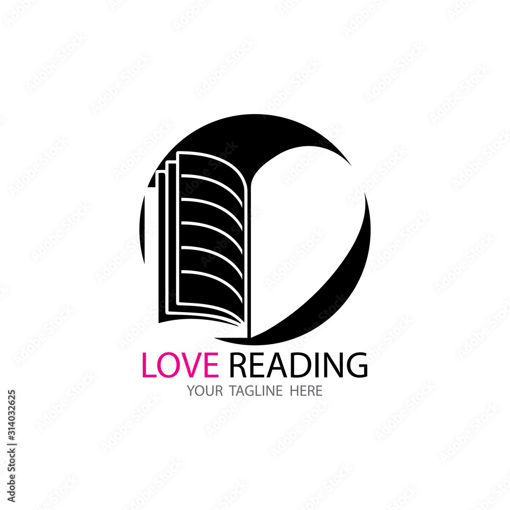 Book Education Logo Template vector illustration design Book Education Logo Template vector illustration design