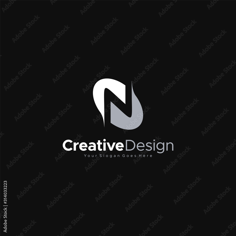 Initial N Logo Letter abstract Logo Template Design Vector, Emblem, Design Concept, Creative Symbol design vector element for identity, logotype or icon Creative Design Initial N Logo Letter abstract Logo Template Design Vector, Emblem, Design Concept, Creative Symbol design vector element for identity, logotype or icon Creative Design