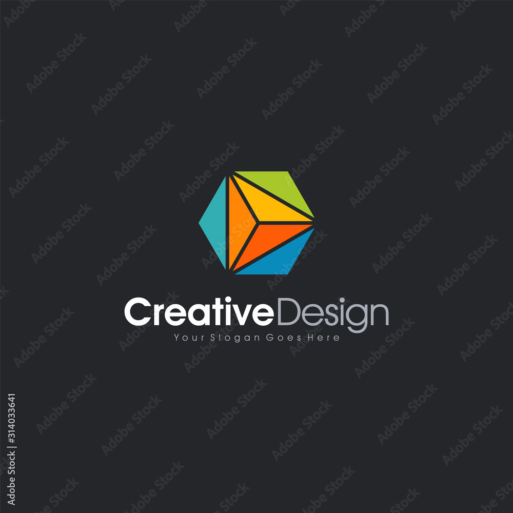 Logo Design Abstract Cube Triangle Logo abstract Logo Template Design Vector, Emblem, Design Concept, Creative Symbol design vector element for identity, logotype or icon Logo Design Abstract Cube Triangle Logo abstract Logo Template Design Vector, Emblem, Design Concept, Creative Symbol design vector element for identity, logotype or icon