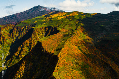 Fototapeta Naklejka Na Ścianę i Meble -  Chokai-san Mountains.