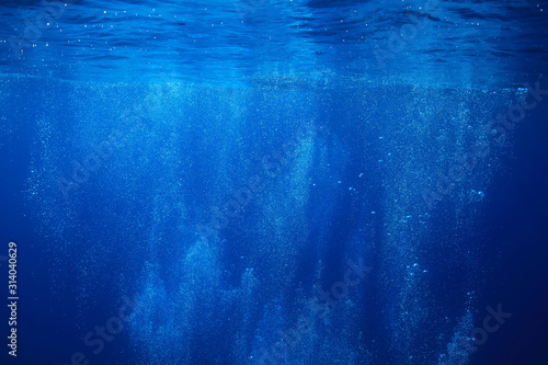 Background with air bubbles photo