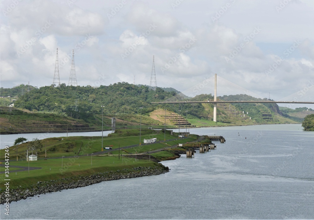 Obraz premium Panamakanal