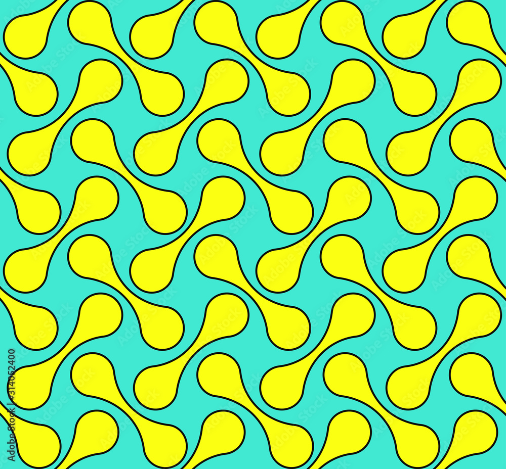 metaballs seamless pattern cross pop blue yellow metaballs seamless pattern cross pop blue yellow