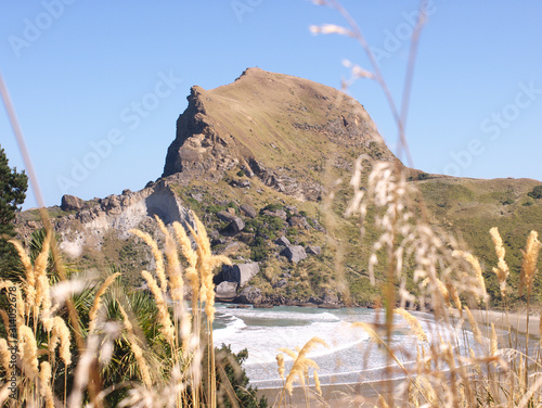 Castlepoint beach on the top