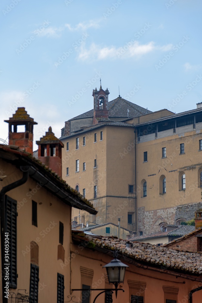 Obraz premium Scorcio di Montepulciano - Siena - Toscana - Italia