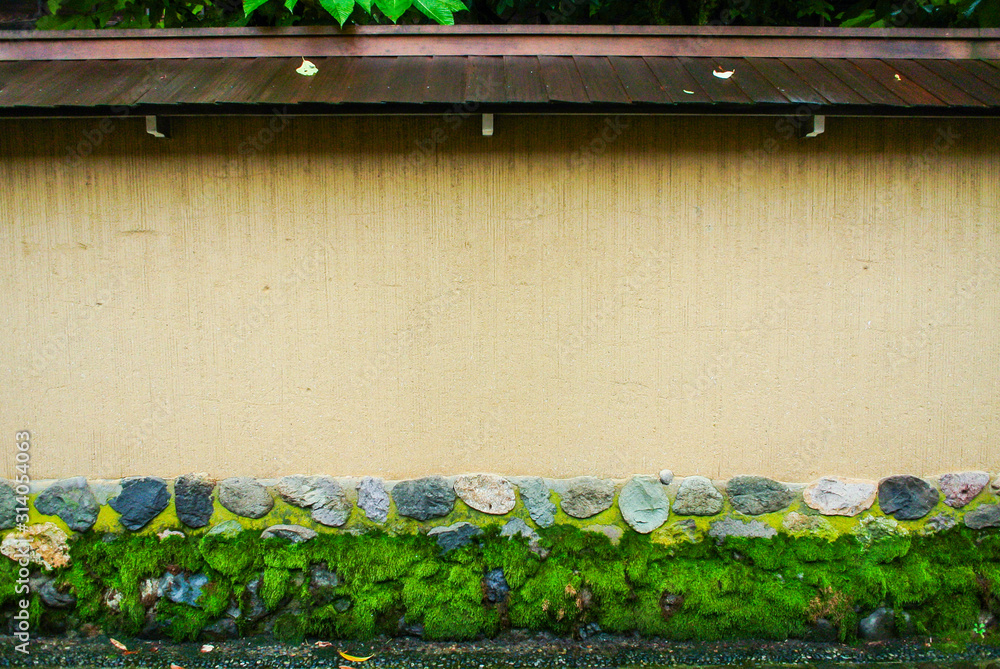 The plain wall with the stones. The plain wall with the stones.