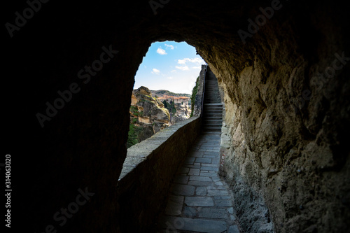 The Holy Monastery of Varlaam. The Monasteries of Meteora an UNESCO World Heritage in Kalambaka  Kalabaka   Greece.