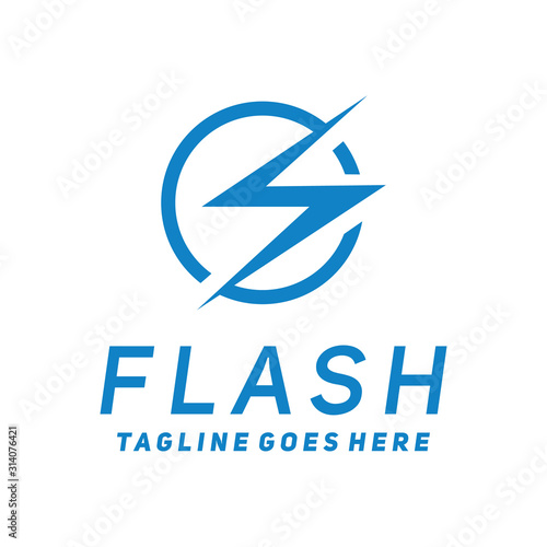 Flash Logo Design Inspiration For Business And Company