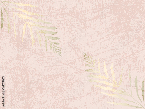 Social media banner template for fashion or beauty industry advertising new arrivals collection or seasonal sales promotion. trendy BLUSH PINK GOLD BACKGROUND