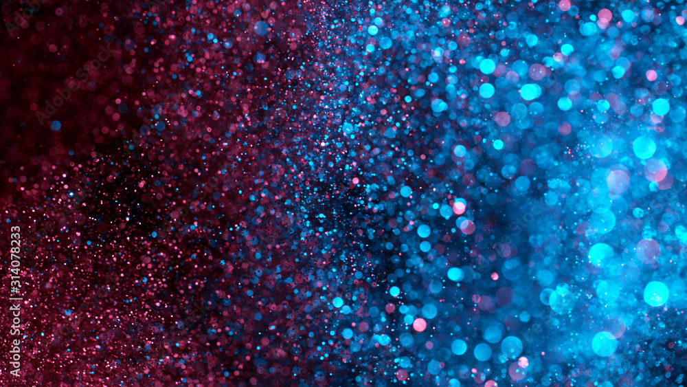Abstract neon glittering background Abstract neon glittering background