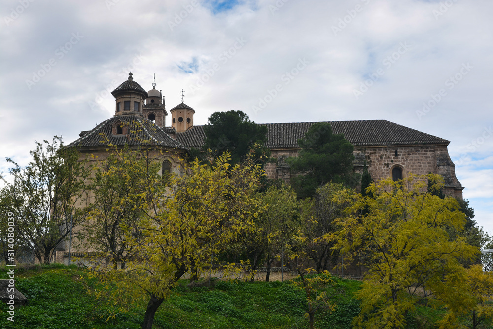 The Carthusian monastery in Granada. The Carthusian monastery in Granada.