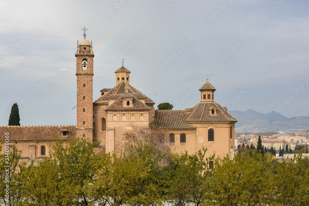 The Carthusian monastery in Granada.