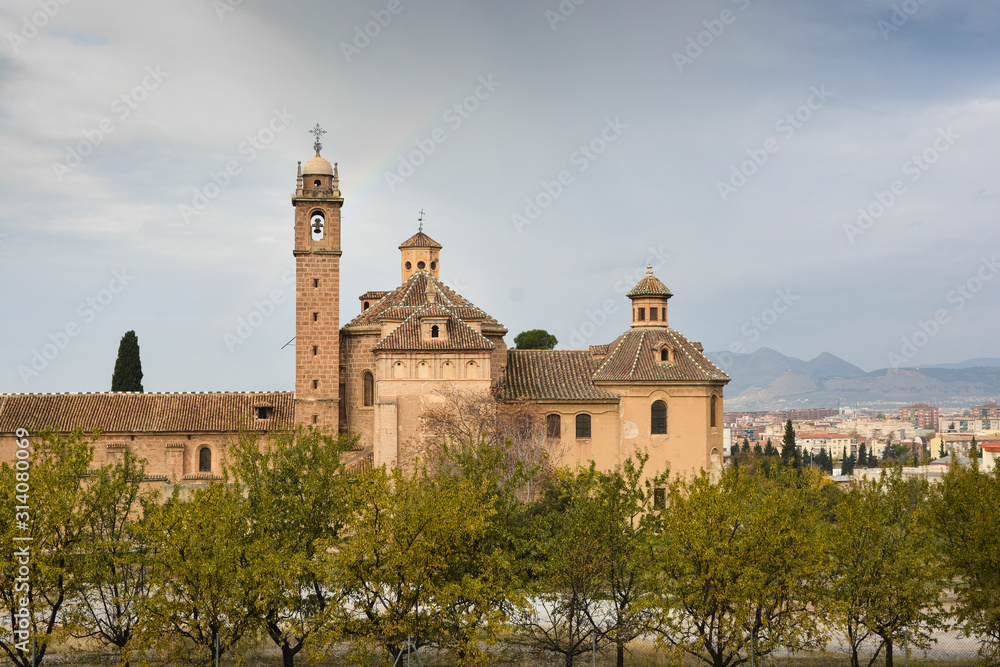 The Carthusian monastery in Granada.