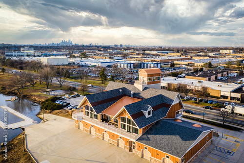 Aerial of Camden New Jersey photo