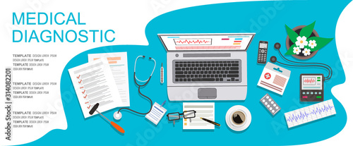 Canvastavla Healthcare, hospital and medical diagnostics concept