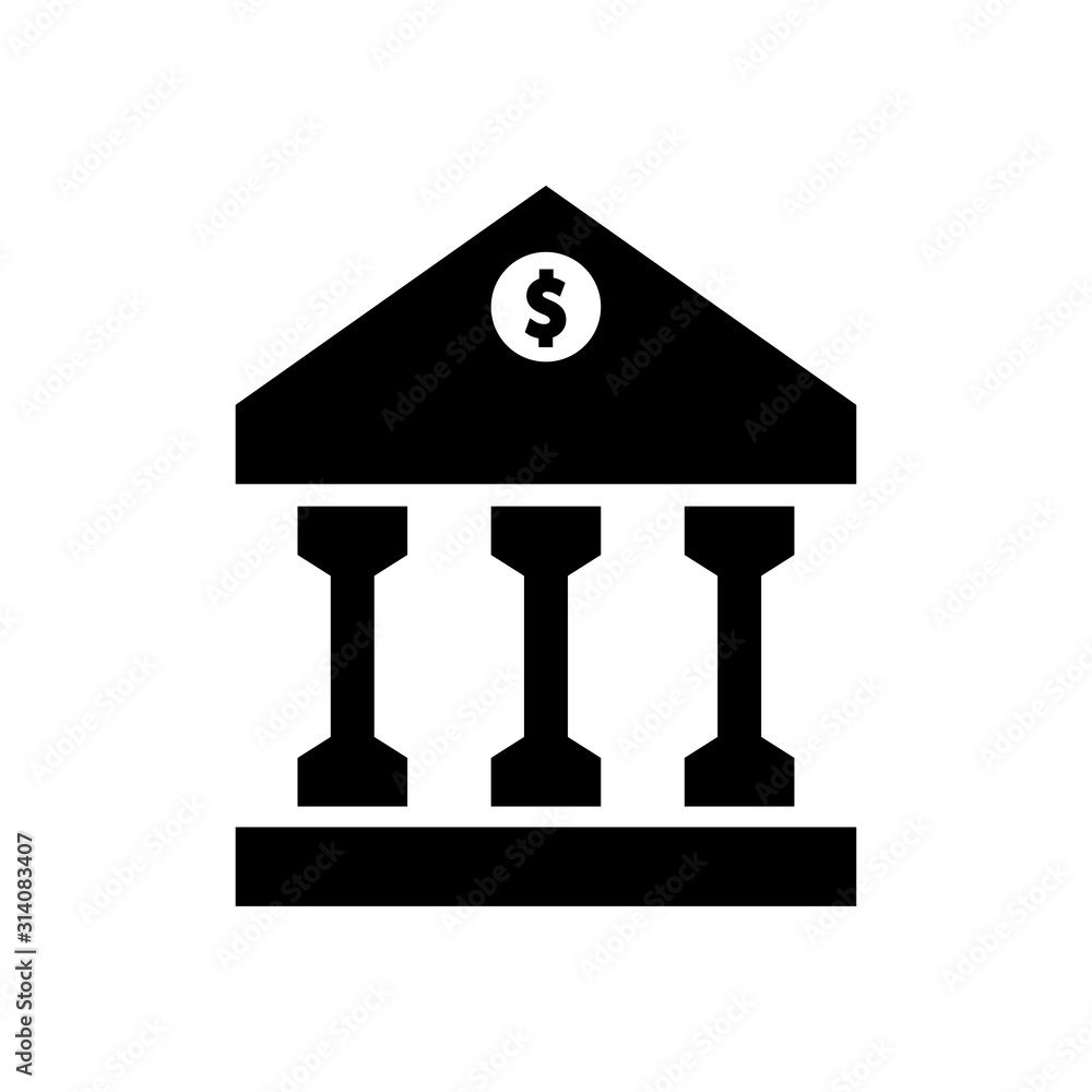 Bank Icon Vector Design Illustration Bank Icon Vector Design Illustration