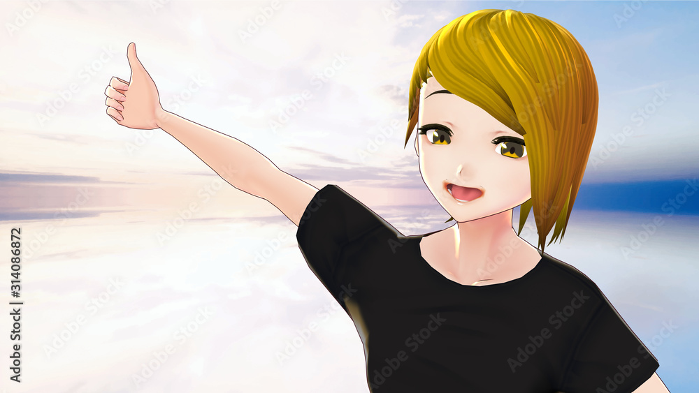 Download wallpaper 1440x2630 original anime girl cute smile samsung  galaxy note 8 1440x2630 hd background 7319