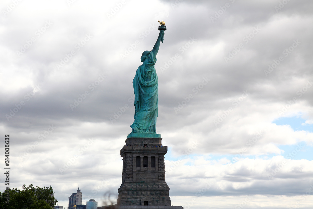 Fototapeta premium the Statue of liberty is famous in New York ,USA.