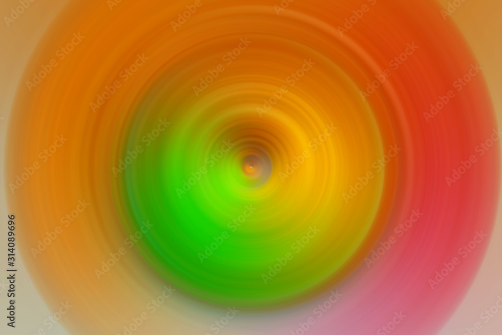Abstract round background. Concentric diverging circles.
