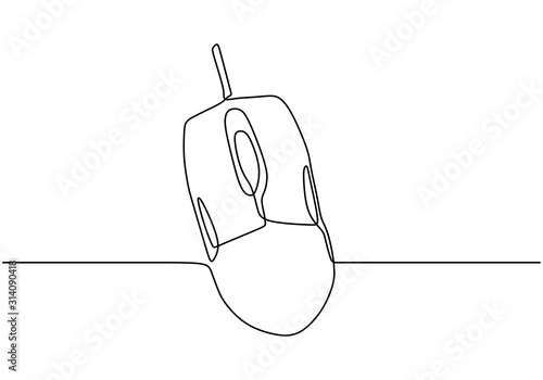 Electronic mouse one line d...