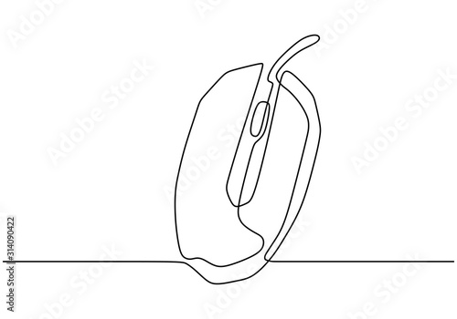 Electronic mouse one line d...