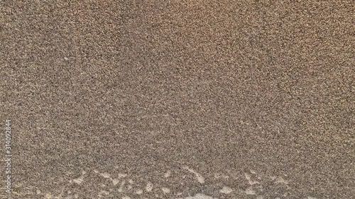 Waves of the Mediterranean Sea. Slow motion footage. Summer vacation concept. 4k 60 fps