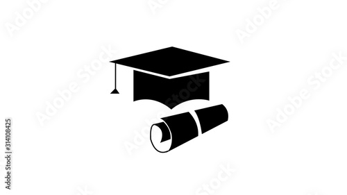  Graduation cap icon